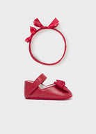 Set ballerine e fascetta rosse neonata Mayoral Newborn - ErreGiModaBimbo