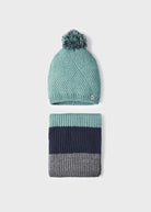 Set cappello e sciarpa bambina mayoral verde - ErreGiModaBimbo