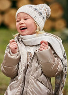 Set cappello e sciarpa jacquard bambina mayoral grigio - ErreGiModaBimbo