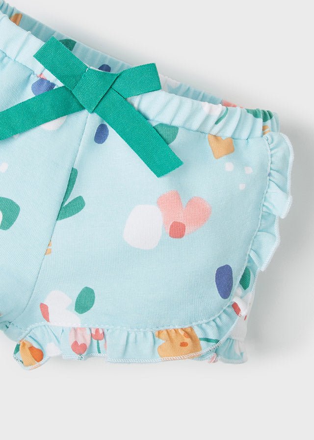 Set pantalocini neoanta Mayoral Newborn verde e azzurro - ErreGiModaBimbo