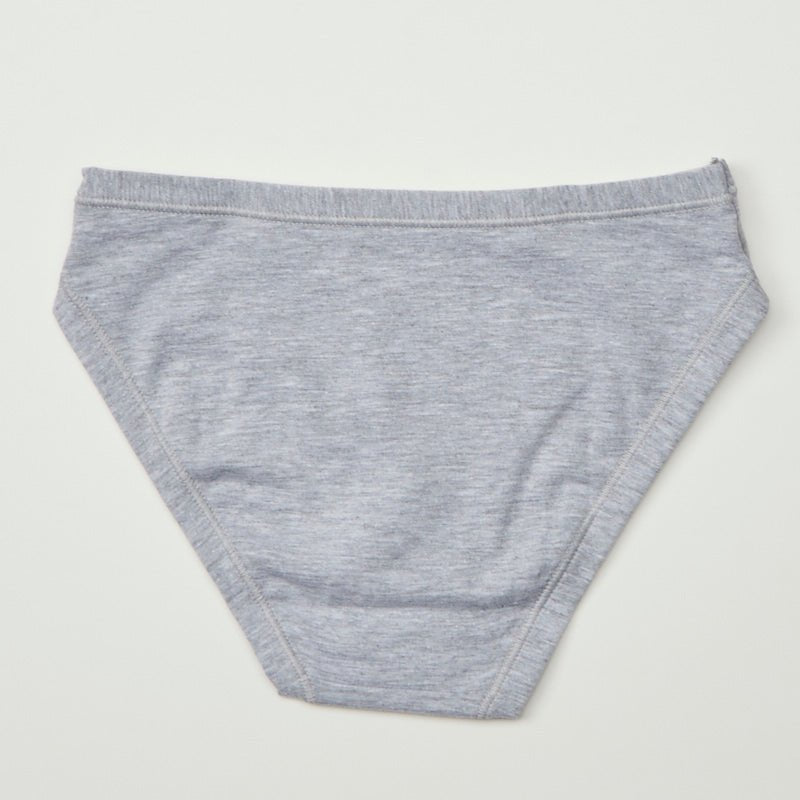 Slip bambina Cotone Bielastico grigio - ErreGiModaBimbo