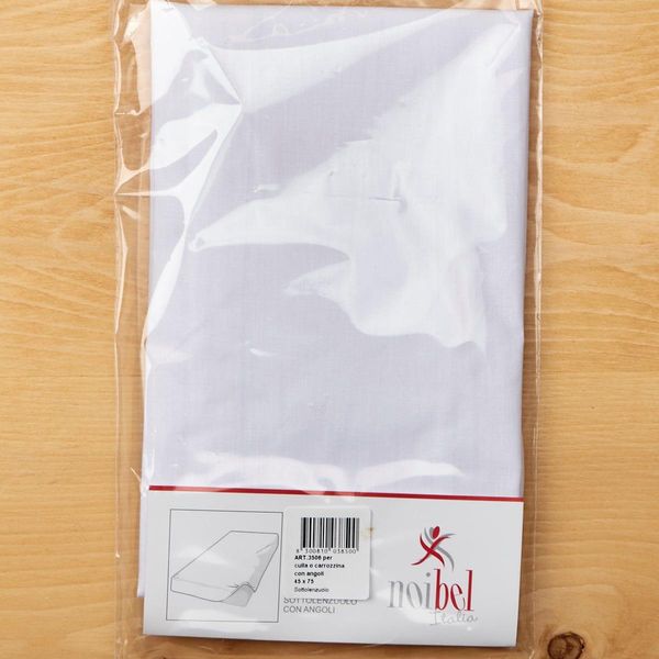 Sottolenzuolo con angoli per culla e carrozzina Noibel Italia - ErreGiModaBimbo