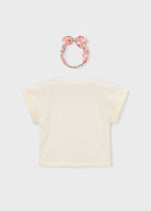 T-shirt bambina Mayoral con Stampa 'Nature' e Fascia Mayoral 2 Anni 92cm