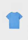 T-Shirt neonato Mayoral azzurra marine - ErreGiModaBimbo