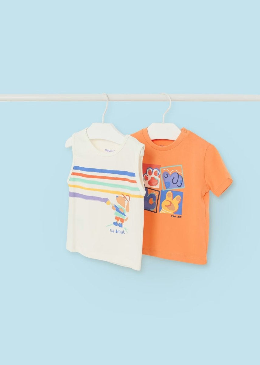 Duo Di Tutine Per Neonato In Ciniglia Variante 1 | Petit Bateau