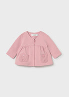 Tuta neonata 3 pezzi Mayoral con felpa zip rosa Mayoral 0-1 Mesi 55cm