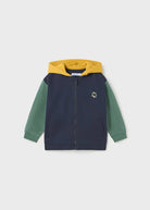 Tuta 3 pezzi felpa zip neonato Mayoral tema drago - ErreGiModaBimbo