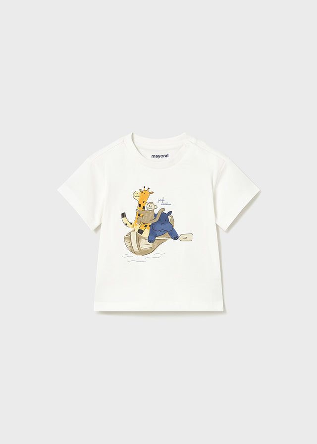 Tuta interattiva neonato Mayoral gialla e blu Mayoral 6 Mesi 68cm