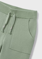 Tuta bambina Mayoral tricot tinta unita verde - ErreGiModaBimbo