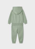 Tuta bambina Mayoral tricot tinta unita verde - ErreGiModaBimbo