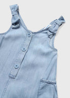 Tuta morbida in tencel lyocell neonata Mayoral jeans - ErreGiModaBimbo