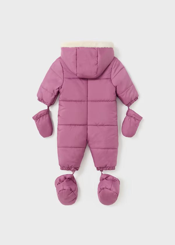 Tuta termica violetto neonata Mayoral Newborn - ErreGiModaBimbo