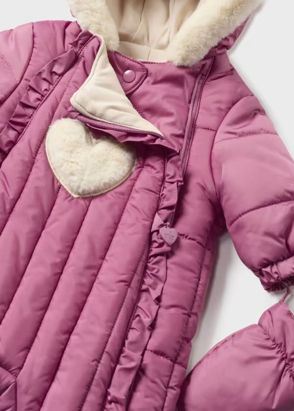 Tuta termica violetto neonata Mayoral Newborn - ErreGiModaBimbo