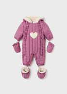 Tuta termica violetto neonata Mayoral Newborn - ErreGiModaBimbo