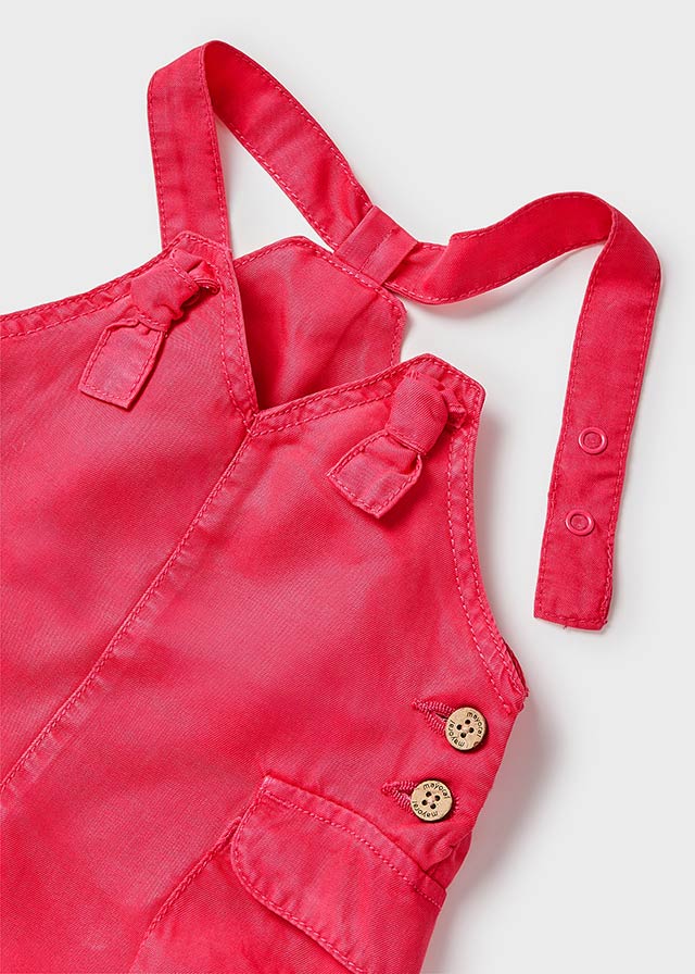 Tutina salopete magenta neonata Mayoral Lyocell Tencel™ - ErreGiModaBimbo