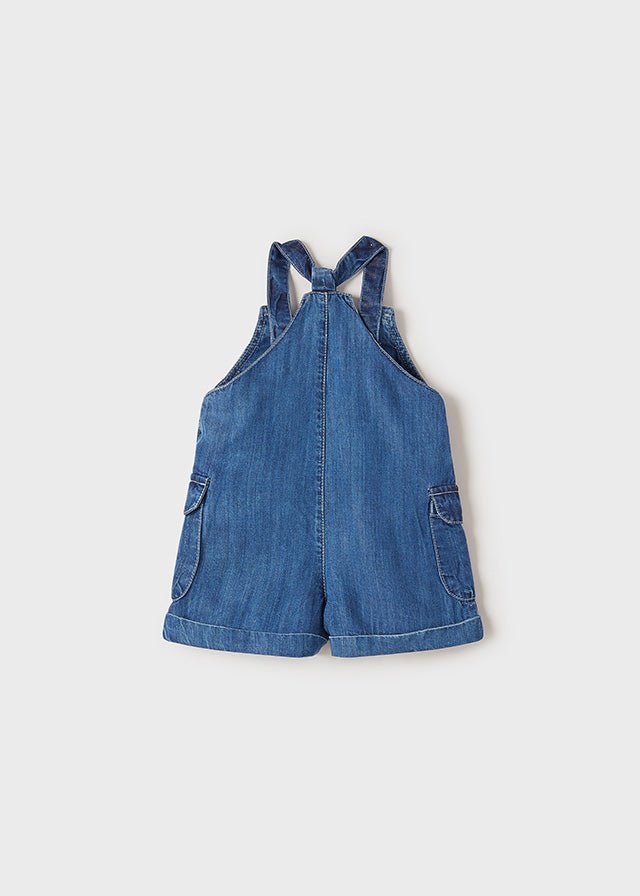 Tutina salopette jeans neonata Mayoral Lyocell Tencel™ - ErreGiModaBimbo