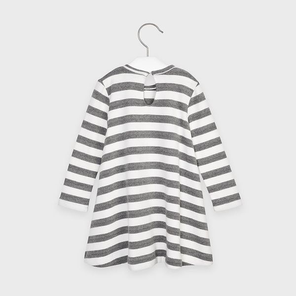 Vestito bambina Mayoral fantasia righe e volant - ErreGiModaBimbo