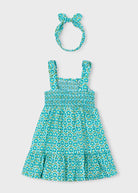 Vestito abbinato bambina Mayoral con stampa floreale Mayoral 2 Anni 92cm