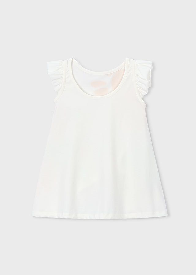 Vestito cotone bambina Mayoral bianco 'Buon giorno' Mayoral 2 Anni 92cm