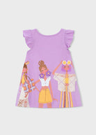 Vestito cotone bambina Mayoral Modelle lilla estivo Mayoral 2 Anni 92cm