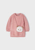 Vestito pellicciotto con borsetta neonata Mayoral rosa - ErreGiModaBimbo
