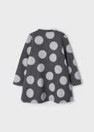Vestito pois bambina Mayoral grigio - ErreGiModaBimbo