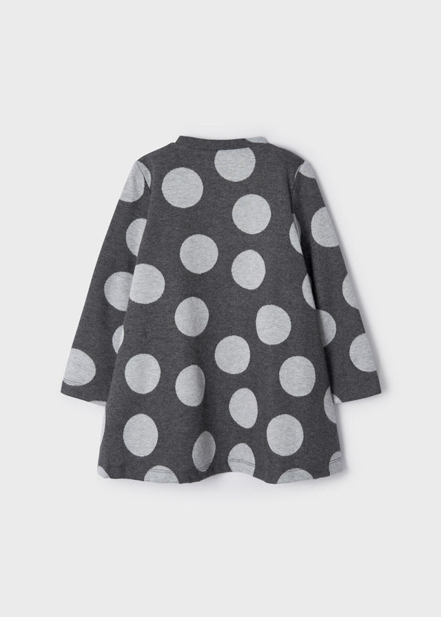 Vestito pois bambina Mayoral grigio - ErreGiModaBimbo