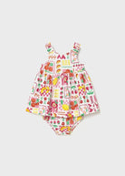 Vestito neonata copripannolino ibisco frutta Mayoral Mayoral 6 Mesi 68cm