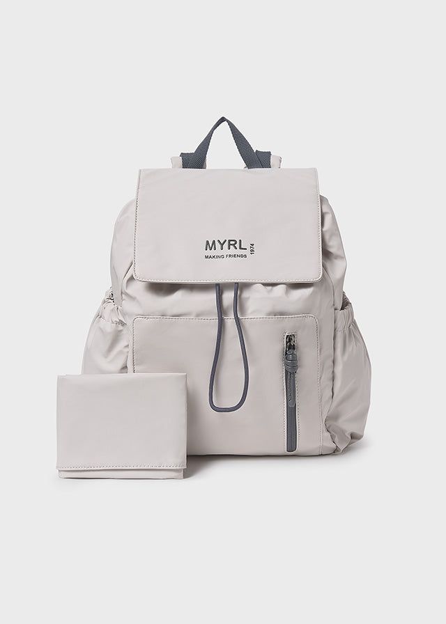 Zainetto maternità con fasciatoio impermeabile neonato Mayoral Grigio Mayoral