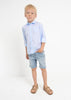 Bermuda soft jeans chiaro con vita regolabile  bambino Mayoral