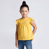 Camicia blusa bambina Mayoral giallo mostarda