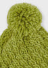 Cappello in maglia bambina Mayoral verde oliva