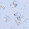 Copertina culla neonato Sweet Baby azzurro - Erregimodabimbo