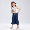 Jeans coulotte bambina Mayoral palazzo tasche