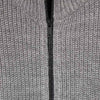 Maglioncino zip ragazzo Mayoral in tricot grigio tinta unita
