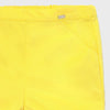 Pantaloncino shorts neonata Mayoral Ecofriends giallo