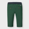 Pantalone chino neonato Mayoral print verde