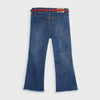 Pantalone jeans campana Mayoral con cintura per bambina