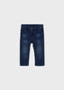Pantalone jeans soft neonato Mayoral slim fit blu scuro