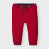 Pantalone jogger neonato Mayoral rosso
