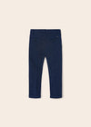 Pantalone lungo modello chino tailoring blu cotone bambino Mayoral