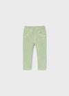 Pantalone neonato Mayoral velluto costine verde