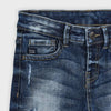 Pantaloni jeans bambino Mayoral effetto slavato strappato