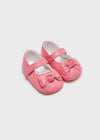 Scarpette ballerine fiocco rosa neonata Mayoral Newborn