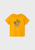 T-shirt bambino Mayoral stampata palme