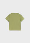 T-shirt interattiva neonato Mayoral verde "Grrrr"