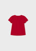 T-shirt neonata Mayoral con stampa frutta rossa