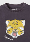 T-Shirt Playneonato Mayoral liquirizia Tigre